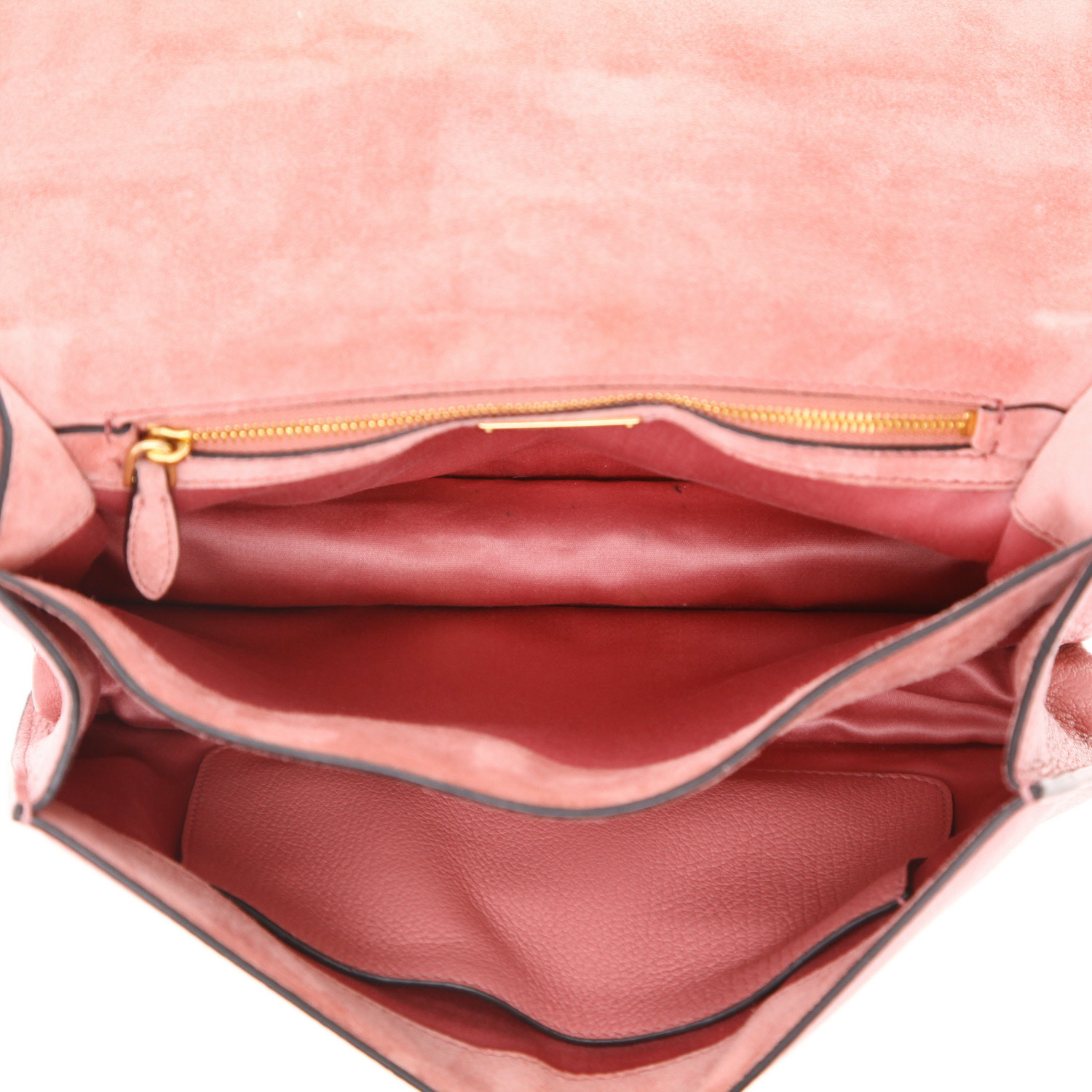 Sac à main Miu Miu  Madras en cuir rose - Detail D3