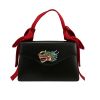 Bolso de mano Gucci  Naga en cuero negro - 360 thumbnail