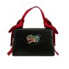 Gucci   handbag  in black leather - 360 thumbnail