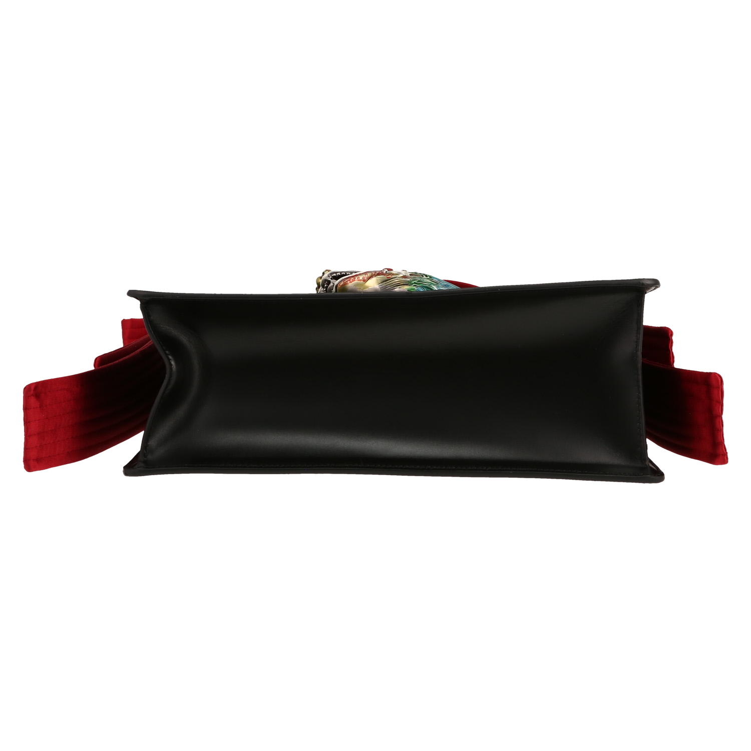 Bolso de mano Gucci  Naga en cuero negro - Detail D1