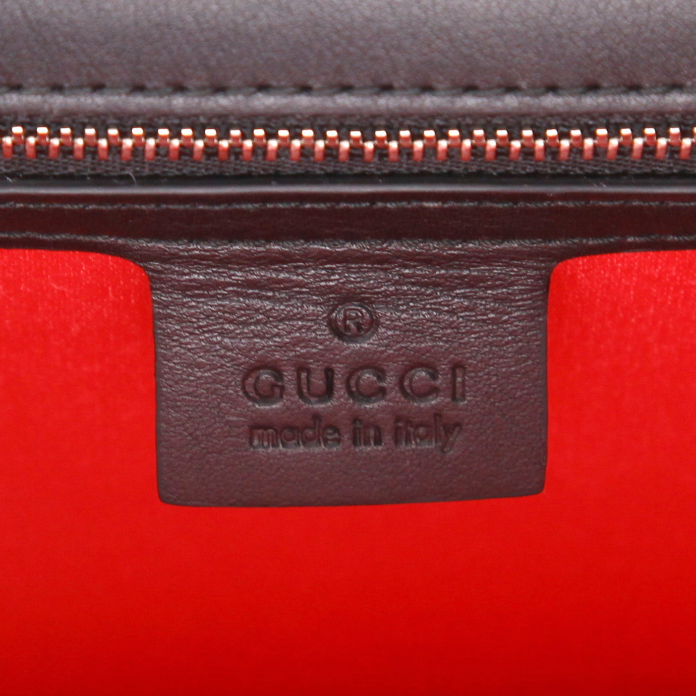 Gucci  Naga handbag  in black leather - Detail D2