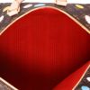 Borsa da viaggio Louis Vuitton  Keepall 45 in tela monogram marrone e pelle naturale - Detail D3 thumbnail