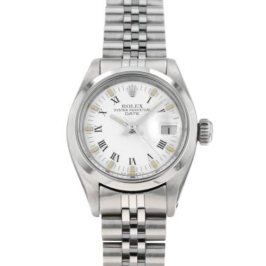 Montre Rolex Lady Oyster Perpetual Date en acier Vers 1981