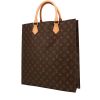 Shopping bag Louis Vuitton  Sac Plat in tela monogram marrone e pelle naturale - 00pp thumbnail