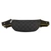 Louis Vuitton  Pochette-ceinture in black damier graphite canvas  and black leather - Detail D1 thumbnail
