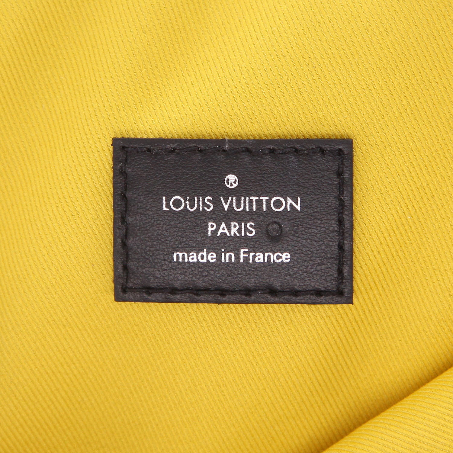 Louis Vuitton  Pochette-ceinture in tela a scacchi nera e pelle nera - Detail D2