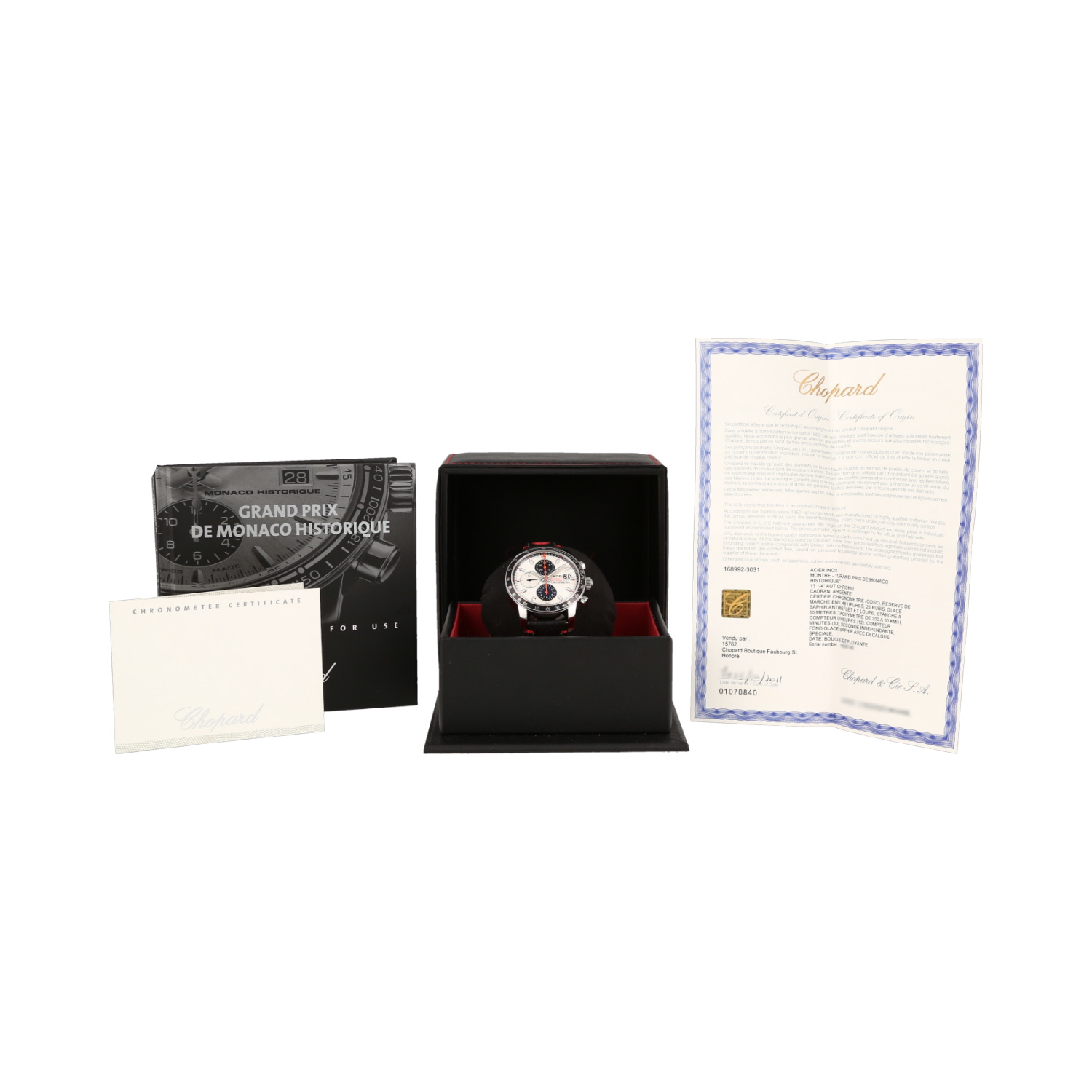 Chopard Mille Miglia  in stainless steel Ref: Chopard - 8992  Circa 2011 - Detail D2