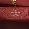 Louis Vuitton  Capucines BB handbag  in burgundy leather taurillon clémence - Detail D2 thumbnail
