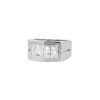 Vintage   1940's ring in white gold and diamonds - 00pp thumbnail