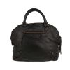 Balenciaga  Velo handbag  in black burnished leather - 360 thumbnail
