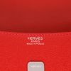 Bolso de mano Hermès  Harnais en cuero swift y cuero epsom Rouge de Coeur - Detail D2 thumbnail