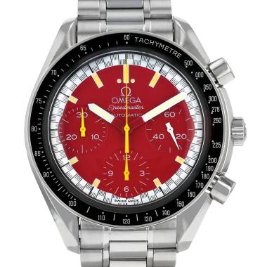 Omega Speedmaster Michael Schumacher Edition  in stainless steel Ref: 17500321  Circa 2000