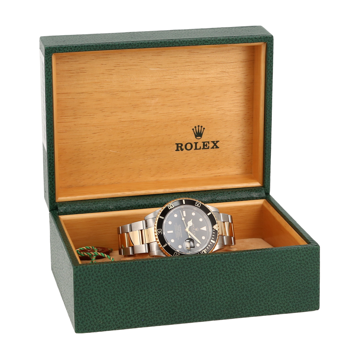 Rolex Submariner Date  in gold and stainless steel Ref: Rolex - 16613  Circa 1996