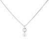 Collier Cartier Himalia en or blanc, diamants et perle de culture - 00pp thumbnail