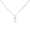 Collier Cartier Himalia en or blanc, diamants et perle - 00pp thumbnail