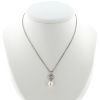 Cartier Himalia necklace in white gold, diamonds and pearl - 360 thumbnail