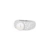 Cartier Juliette ring in white gold, diamonds and pearl - 00pp thumbnail
