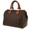 Bolso de mano Louis Vuitton  Speedy 25 en lona Monogram marrón y cuero natural - 00pp thumbnail