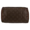 Bolso de mano Louis Vuitton  Speedy 25 en lona Monogram marrón y cuero natural - Detail D1 thumbnail