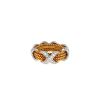 Anello Tiffany & Co Jean Schlumberger in oro giallo, platino e diamanti - 360 thumbnail