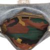 Fendi  Baguette handbag  in light blue denim canvas  and python - Detail D3 thumbnail