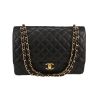 Borsa Chanel  Timeless Maxi Jumbo in pelle martellata e trapuntata nera - 360 thumbnail