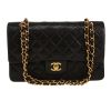 Chanel  Timeless Classic handbag  in black quilted leather - 360 thumbnail