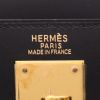 Borsa Hermès  Kelly 32 cm in pelle box nera - Detail D2 thumbnail