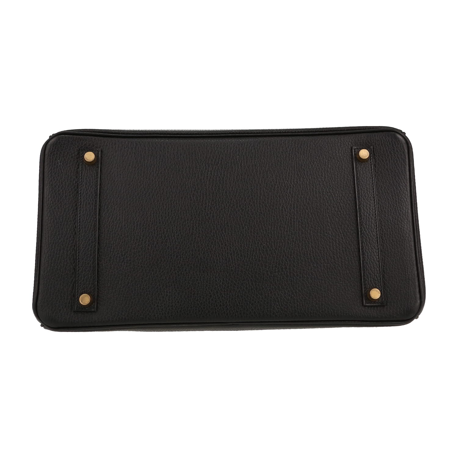 Hermès  Birkin 35 cm handbag  in black Ardenne leather - Detail D1