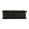 Chanel  Boy shoulder bag  in black quilted leather  and black patent leather - Detail D1 thumbnail