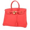 Bolso de mano Hermès  Birkin 35 cm en cuero togo rosa Jaipur - 00pp thumbnail