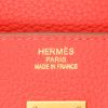 Bolso de mano Hermès  Birkin 35 cm en cuero togo rosa Jaipur - Detail D2 thumbnail