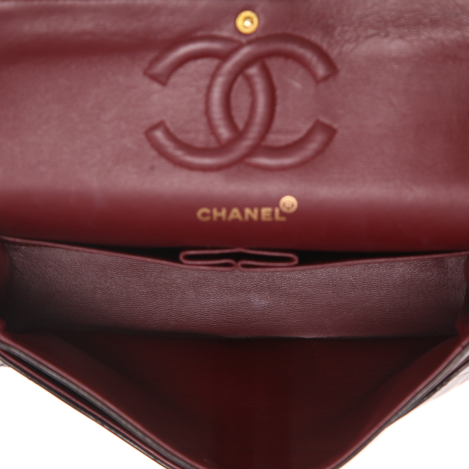 Sac à main Chanel  Timeless Classic en cuir matelassé noir - Detail D3