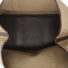 Hermès  Garden shopping bag  in khaki canvas  and brown leather - Detail D3 thumbnail