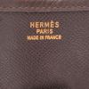 Borsa a tracolla Hermès  Evelyne in pelle Courchevel marrone - Detail D2 thumbnail