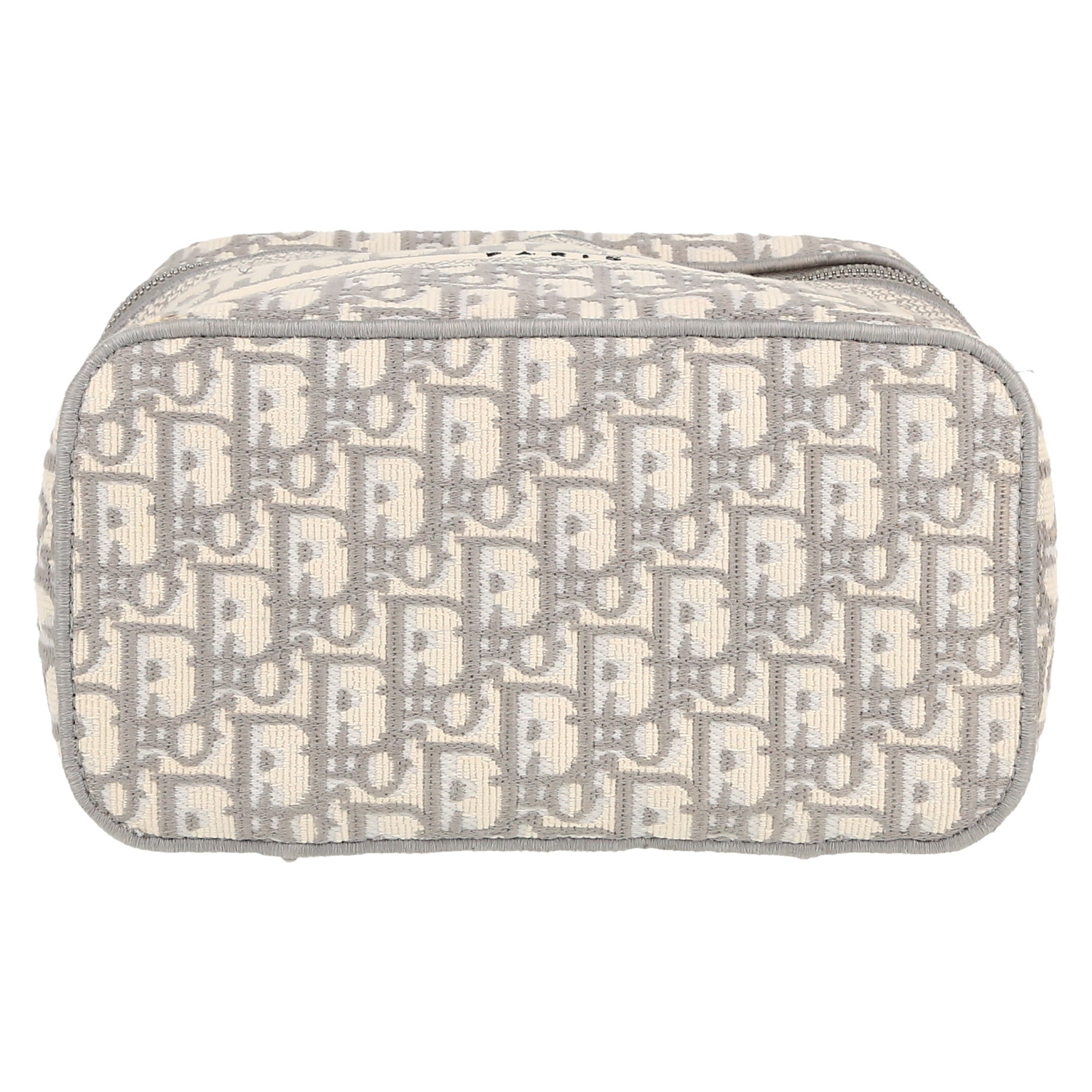 Vanity Dior  Travel Vanity en lona Monogram Oblique gris - Detail D1