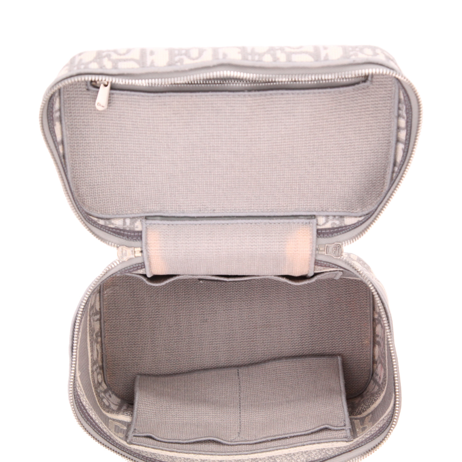 Beauty Dior  Travel Vanity in tessuto a monogramma Oblique grigio - Detail D3