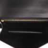 Celine  Besace Clea shoulder bag  in black smooth leather - Detail D3 thumbnail