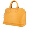Bolso de mano Louis Vuitton  Alma en cuero Epi amarillo - 00pp thumbnail