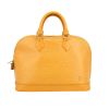 Louis Vuitton  Alma handbag  in yellow epi leather - 360 thumbnail