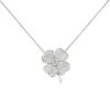 Broche-pendentif Van Cleef & Arpels Cosmos en or blanc et diamants - 00pp thumbnail