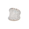 Bague Cartier Chalice en or blanc et diamants - 00pp thumbnail