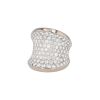 Cartier Chalice ring in white gold and diamonds - 00pp thumbnail