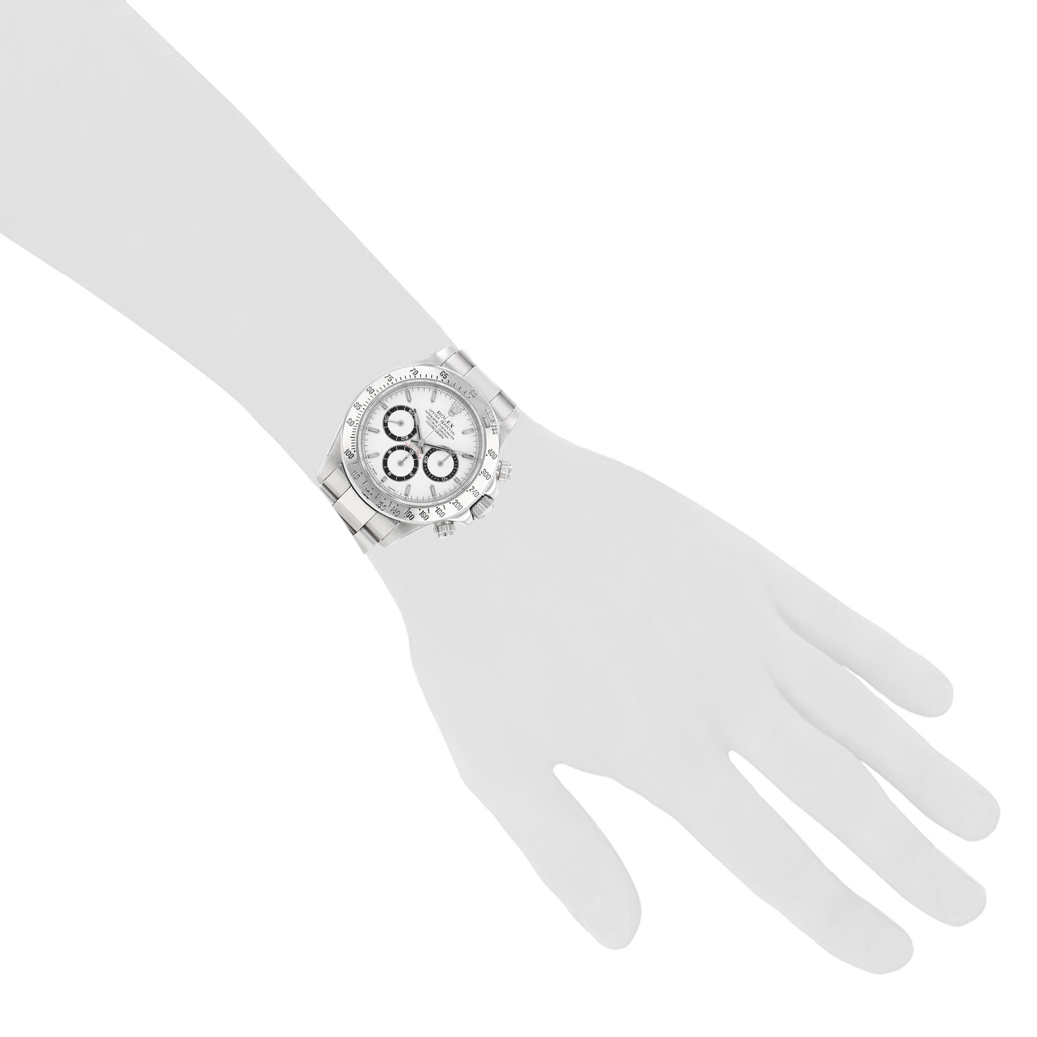 Rolex Daytona Automatic steel watch, Ref: Rolex - 16520  Circa 1991 - Detail D1