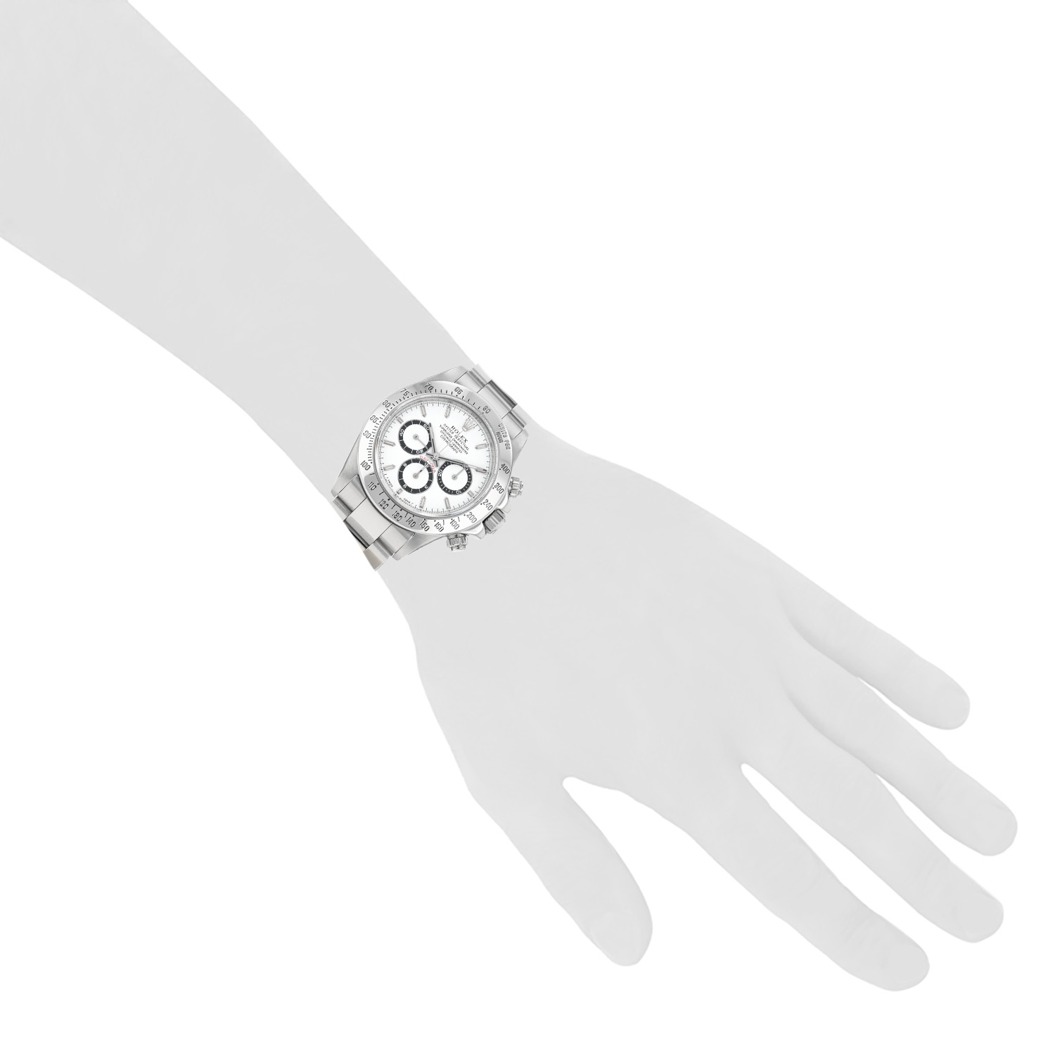 Rolex Daytona Automatique  in stainless steel Ref: Rolex - 16520  Circa 1991 - Detail D1