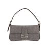 Fendi  Baguette handbag  in silver canvas - 360 thumbnail