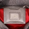 Fendi  Baguette handbag  in silver canvas - Detail D2 thumbnail