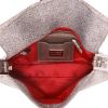Fendi  Baguette handbag  in silver canvas - Detail D3 thumbnail