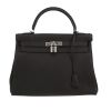 Sac à main Hermès  Kelly 32 cm en cuir togo noir - 360 thumbnail