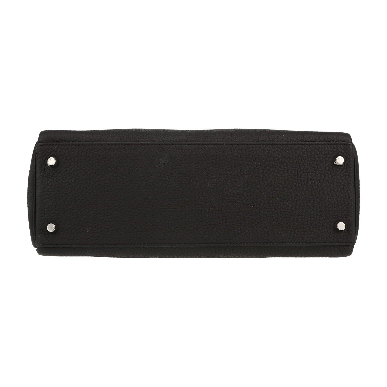 Sac à main Hermès  Kelly 32 cm en cuir togo noir - Detail D1